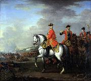 John Wootton George II at Dettingen oil painting